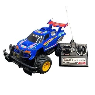 Vintage NIKKO Fighting Spirt Mini Mega Machine RC Car Truck WORKING! W/ REMOTE! - Image 1 of 4