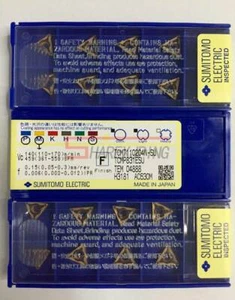 10PCS NEW SUMITOMO CNC carbide inserts TCMT110204N-SU AC630M NEW - Picture 1 of 1