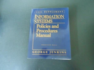 Information Systems: Policies and Procedures Manual: 2000 Supplement (Informati - Picture 1 of 5