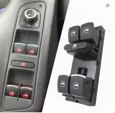 Pulsantiera alzacristalli elettrico per VW Jetta Tiguan Golf GTI 5ND959857 - Imagen 1 de 4