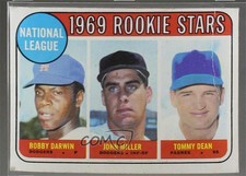 1969 Topps High # Bobby Darwin John Miller Tommy Dean #641 Rookie RC