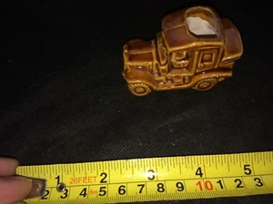 Keramik, Keramik Oldtimer Modell Ornament - Kerzenhalter? - Bild 1 von 4