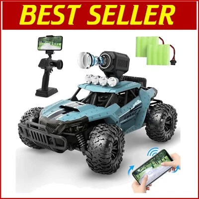 High-Speed 1/16 RC Monster Truck with FPV Camera - 60 mins of Exciting Play - Image 1 of 4