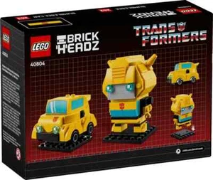 Lego 40804 Bumblebee Robot & Vehicle - Brickheadz - Brand New Sealed AU Seller - Picture 1 of 2