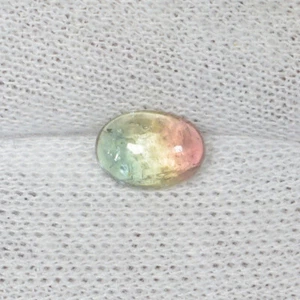 0.84 cts Beautiful Luster Natural Bi Color Tourmaline - Oval Cab...!!! - Picture 1 of 2