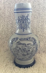 Brocca vintage in gres "PROSIT" - Foto 1 di 6