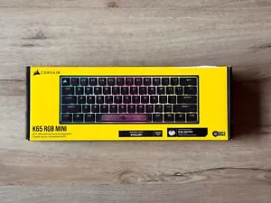 CORSAIR K65 RGB Mini 60% Mechanical Keyboard - Cherry MX Brown - Picture 1 of 3