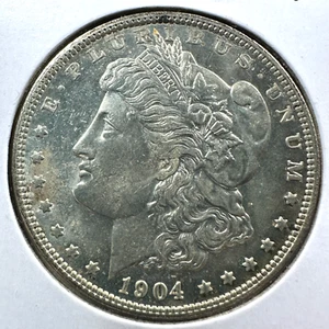 1904-O $1 Morgan Silver Dollar, weak strike (84463) - Picture 1 of 2