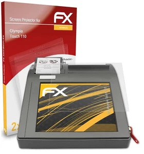 atFoliX 2x Screen Protection Film for Olympia Touch 110 matt&shockproof - Afbeelding 1 van 8