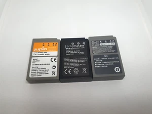 3 x Olympus BLS5 / BLS50 batteries (assorted brands: Olympus, Jupio, promaster) - Picture 1 of 2