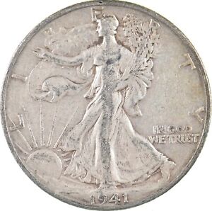 1941-D Walking Liberty 90% Silver US Half Dollar *111