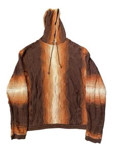 Vintage COOGI Hoodie Cotton 3D Knitted Sweater Size XL Made In Australia YTK - Picture 1 of 8