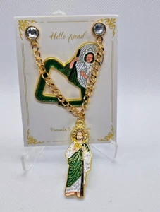 San Judas St. Jude Style Hat Pin - New Era Logo Pin for Fitted Hats-Collectible - Bild 1 von 3