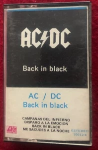 AC / DC - BACK IN BLACK - CASSETTE - URUGUAY - Picture 1 of 4