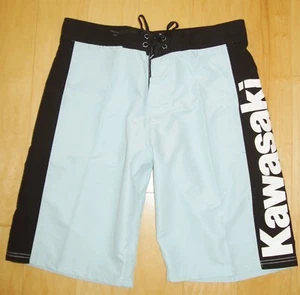 KAWASAKI MOTORS CORPORATION MEN'S ATHLETIC SHORTS SIZE MEDIUM NWT - Picture 1 of 9