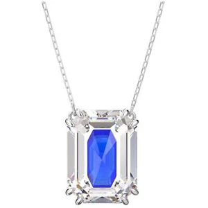 Swarovski Women's Necklace Chroma Rhodium Plated Octagon Cut Crystal 5600625 - Picture 1 of 3