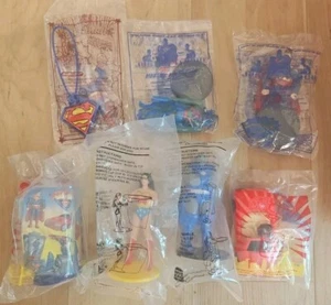 SUBWAY BURGER KING KIDS MEAL DC JUSTICE LEAGUE MARTIAN DARKSEID SUPERMAN ! L26 - Picture 1 of 1