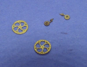 On3/On30 D&RGW 15" BRAKE WHEELS WITH RATCHET & PAWL WISEMAN BRASS PART BS-395 - Picture 1 of 1