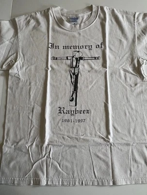 Raybeez WARZONE Memorial Shirt L Large 90s Hardcore NYHC Vtg Punk Madball CBGB  - Image 1 of 4