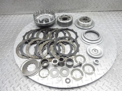 2005 03-08 Kawasaki Vulcan 1600 Classic VN1600 Clutch Basket Hub Plate Disc Lot - Image 1 of 4