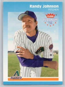 Fleer Platinum #2 Randy Johnson Arizona Diamondbacks 2002 - Imagen 1 de 2