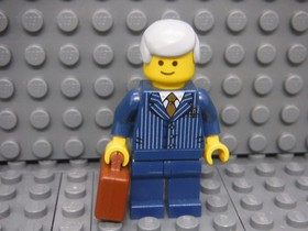 LEGO Minifigure 2010s Modular Town Hall Mayor + Briefcase twn155 For Set 10224