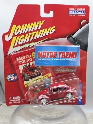Johnny Lightning Volkswagon Beetle Diecast Motor Trend 1:64 #4 NIP - Image 1 of 4