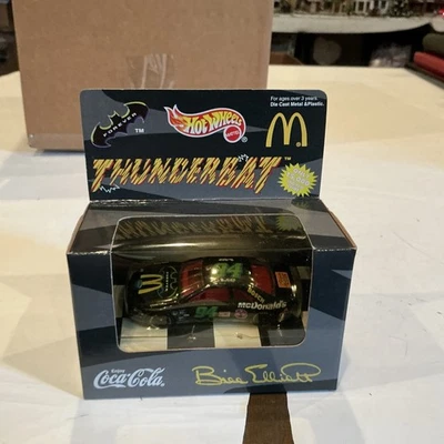Hot Wheels Bill Elliot #94 1995 Ford McDonalds Coca Cola THUNDERBAT BATMAN, 1/64 - Image 1 of 4