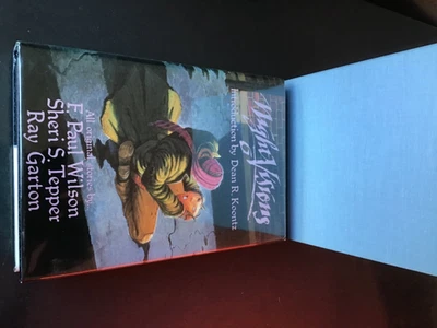 NIGHT VISIONS 6 #466/600 SIGNED DEAN KOONTZ RayGarton F PAUL WILSON Dark Harvest - Image 1 of 4