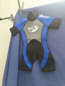 Tuta bagnata età 2-3 anni wavewear pantaloncini muta sci acquatico costume da bagno - Foto 1 di 4