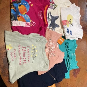 Girls Gymboree, Hanes, Abercrombie Lot, 7 Items, Size S (5-6) - Picture 1 of 8