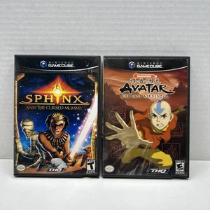 Nintendo Gamecube Spielepaket Avatar Last Airbender & Sphinx And The Cursed Mummy - Bild 1 von 5