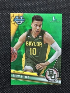 2023-24 Bowman University Cromo Miro Piccolo Rifrattore Verde #12 #/99 - Foto 1 di 2