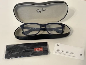 GAFAS RAY-BAN RB 7047 5450 AZUL MATE MONTURA AUTÉNTICA 54-17 140 *NUEVAS* - Imagen 1 de 17