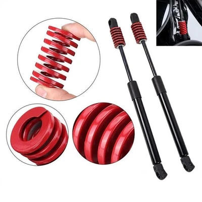 2X High Quality OD The Springs For Rear Tailgate Trunk Metal Red Strut new ！ - Image 1 of 4