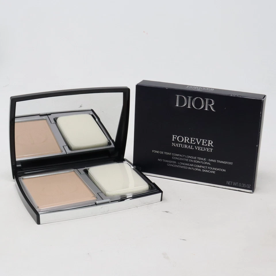 Dior Forever Natural Velvet Compact Foundation  0.35oz/10g New With Box - Image 1 of 1