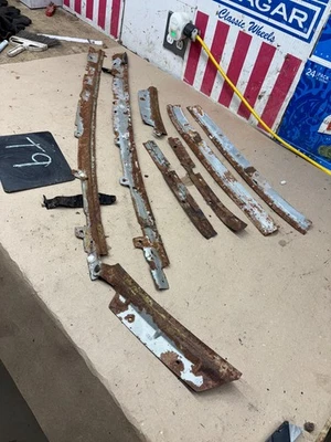 1970 1971 72 MONTE CARLO TECHO MOLDURA TACHUELAS TIRAS JUEGO INCOMPLETO OE Foto 1 de 4