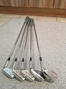 5 clubs of MIZUNO Silver Cup Blade Golf Irons 359SWA -Right-Handed Red Letter, T - Picture 1 of 6