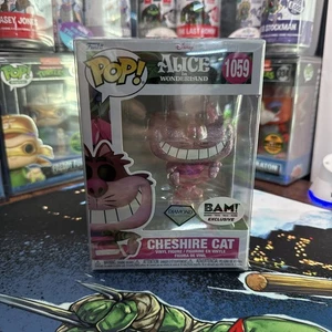 Funko Pop! Vinyl: Disney - Cheshire Cat Diamond BAM Exclusive 1059 mit Protector - Bild 1 von 6