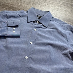 Banana Republic Shirt Mens Small Blue Cotton Long Sleeve Button Up Casual Adult - Picture 1 of 7