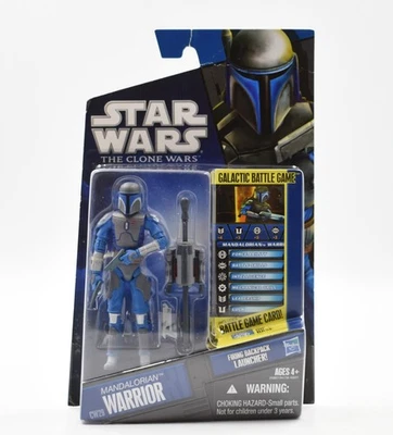 Star Wars The Clone Wars - Mandalorian Warrior CW29 Action Figure - Image 1 of 3
