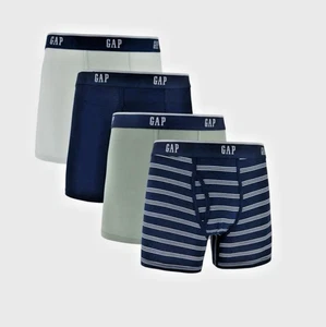GAP Men's Ultra Soft Stretch Modal No Roll Waistband Boxer Briefs, XL Green - Picture 1 of 3