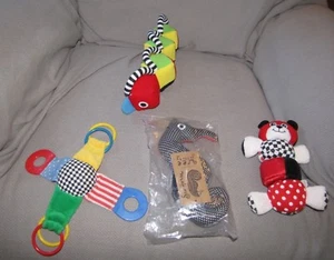 RARE HARD TO FIND BABY TOY VINTAGE YOUR CHOICE OF 1 ONE DEVELOPMENTAL RATTLE  - Picture 1 of 1