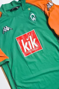 Werder Bremen Trikot Heim 2004/2005 04/05 L Kappa KiK Bundesliga Retro Vintage - Bild 1 von 5