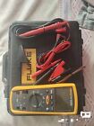 Fluke 1587C Insulation Meter Probes Case And Accessories Used
