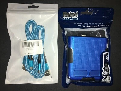 Funda Rígida con Clip para Cinturón Samsung Galaxy Z Abatible con 2 Cables Cargador Trenzados Foto 1 de 4