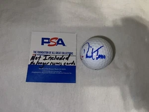David Toms Signed Titleist Golf Ball Senior Tour Champion Legend PSA/DNA - Picture 1 of 2