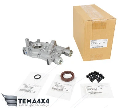 Juego de bomba de aceite genuina de 12 mm para Subaru WRX STi Legacy GT Forester XT EJ 15010AA310 Foto 1 de 4
