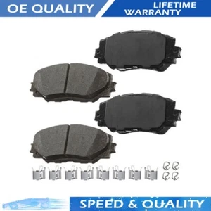 For xB xD Corolla Matrix Prius V Rav4 2010-2012 HS250h Front Ceramic Brake Pads - Picture 1 of 5