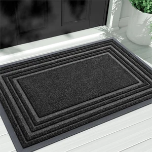 Floor Door Mat, Outdoor Mat for Home Entrance Natural Rubber Mat, Non Slip, Heav - Picture 1 of 11